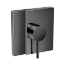 Hansgrohe 46461331 Axor Edge Pressure Balance Trim Diamond Cut Polished Black Chrome