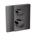 Hansgrohe 46751331 Axor Edge Thermostatic Trim With Volume Control Polished Black Chrome