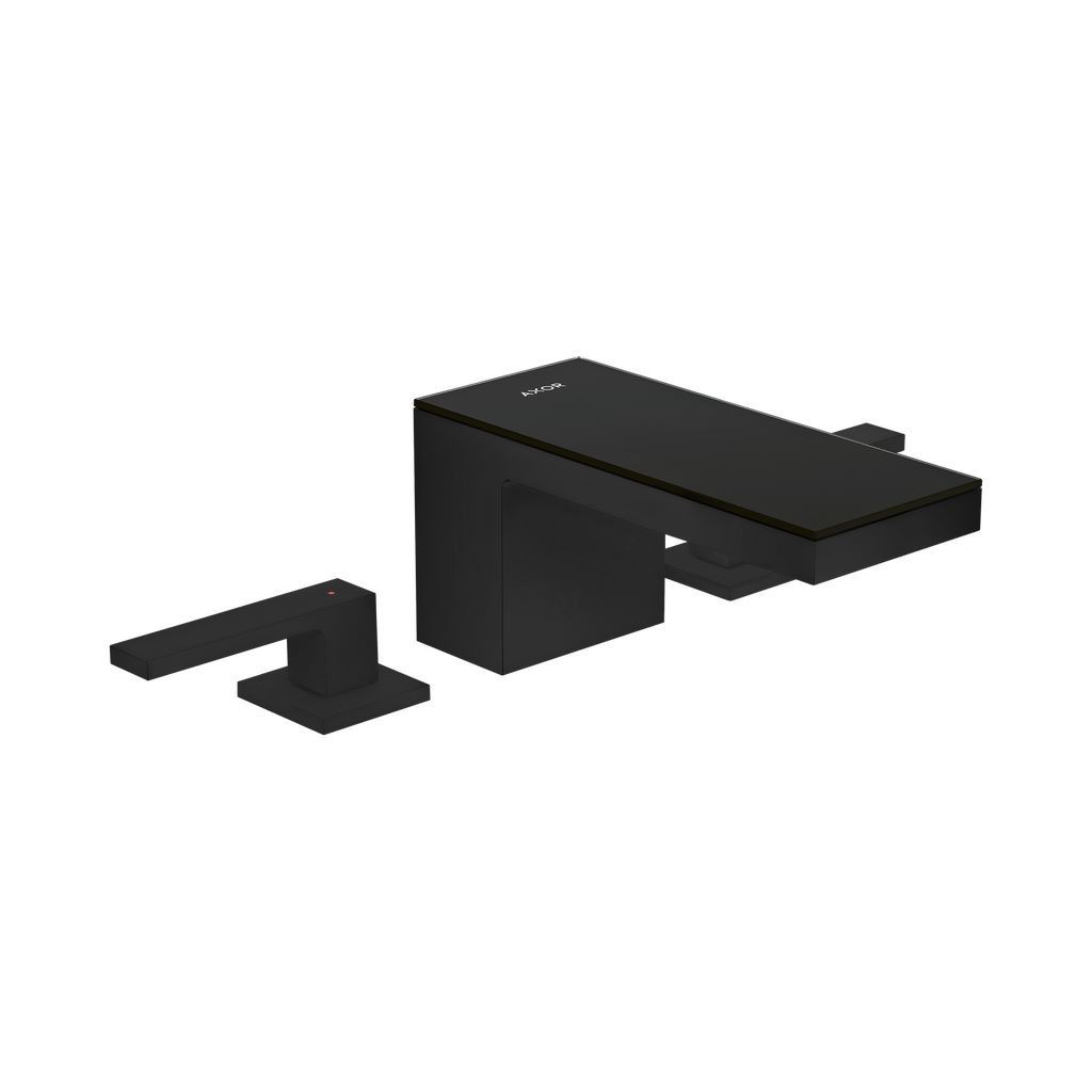 Hansgrohe 47050671 Axor MyEdition Widespread Faucet 70 Black Glass
