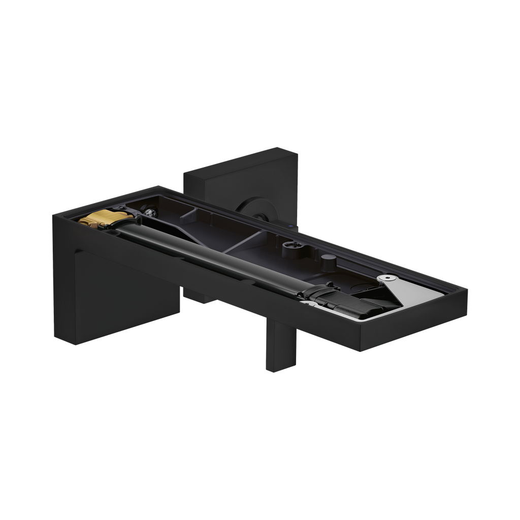 Hansgrohe 47062671 Axor MyEdition Wall Mounted Single Handle Faucet Trim Matte Black
