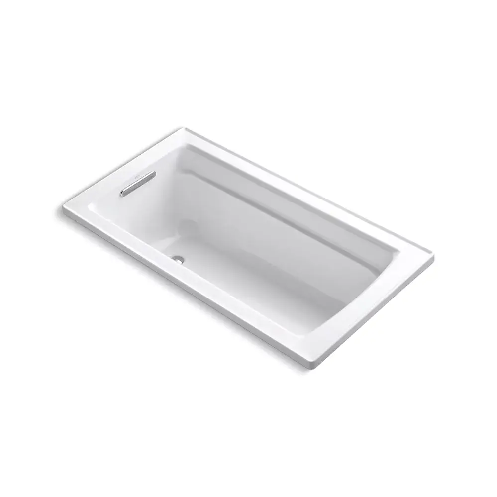 Kohler 1123-0 Archer 60" x 32" Drop-In Bath White