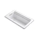 Kohler 1123-0 Archer 60" x 32" Drop-In Bath White