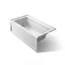 Kohler 1123-LA-95 Archer 60" x 32" Alcove Bath Left Drain Ice Grey