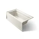 Kohler 1123-LA-96 Archer 60" x 32" Alcove Bath Left Drain Biscuit