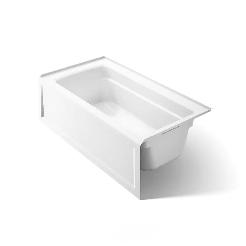 Kohler 1123-RA-0 Archer 60" x 32" Alcove Bath Right Drain White