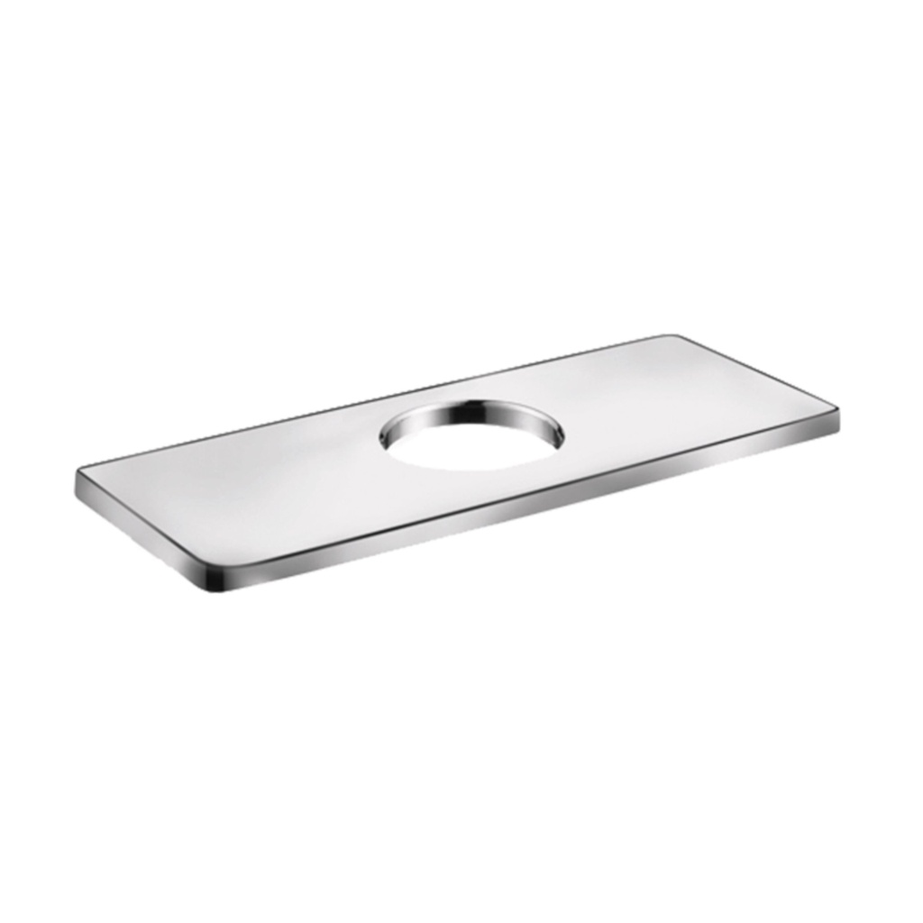 Hansgrohe 04565000 Logis 6" Cube Baseplate Chrome