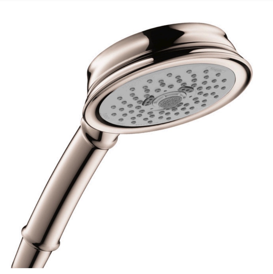 Hansgrohe 04753830 Croma 100 Classic 3-Jet Handshower Polished Nickel