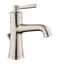 Hansgrohe 04771820 Joleena Single Hole Faucet 100 with Pop-Up Drain Brushed Nickel