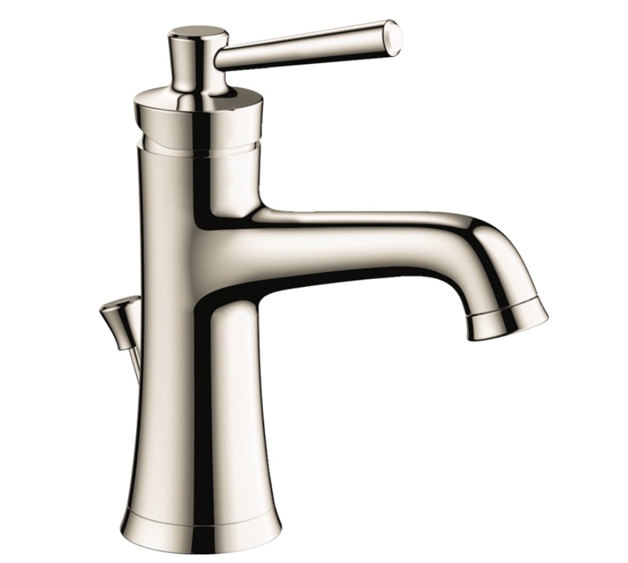 Hansgrohe 04771830 Joleena Single Hole Faucet 100 with Pop-Up Drain Polished Nickel