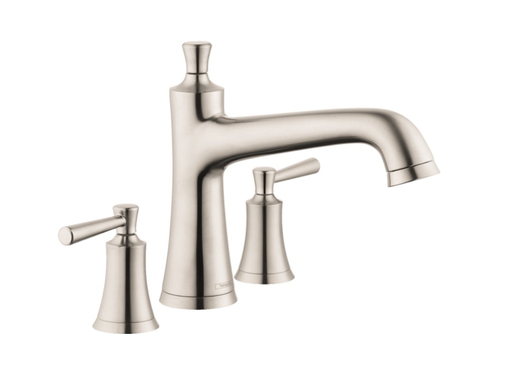 Hansgrohe 04776820 Joleena 3-Hole Roman Tub Set Trim Brushed Nickel