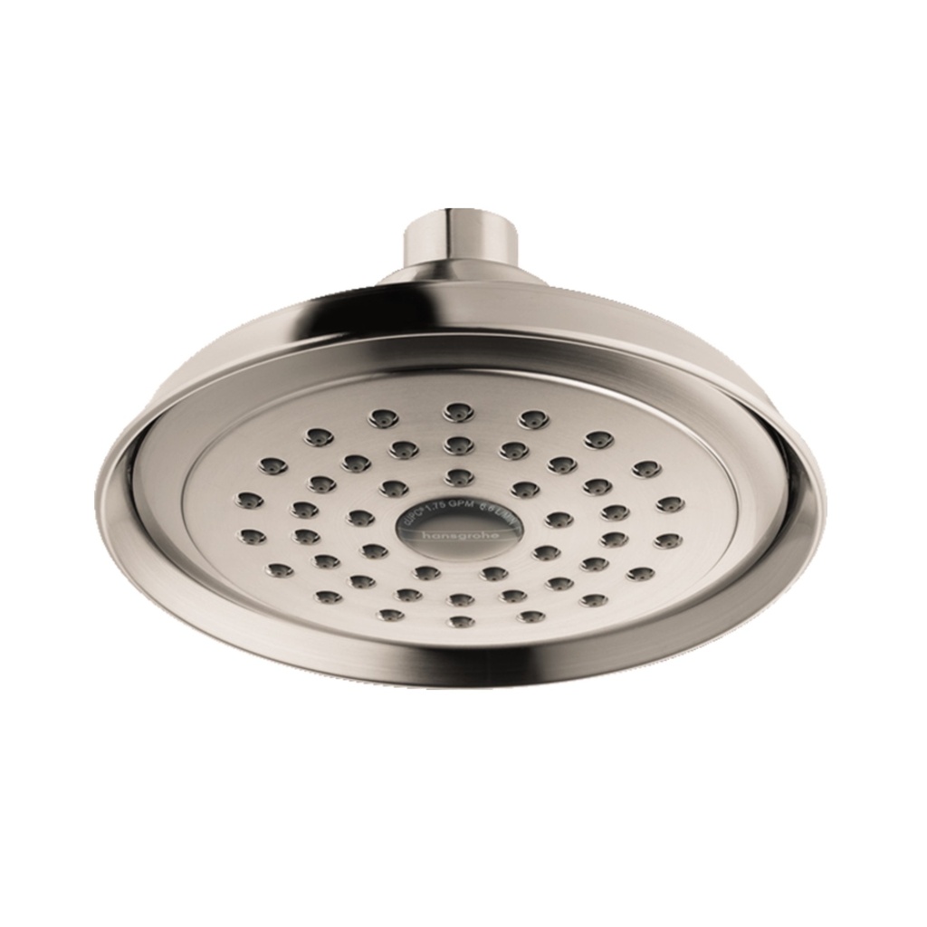 Hansgrohe 04780820 Joleena Showerhead 150 1-Jet 1.75 GPM Brushed Nickel