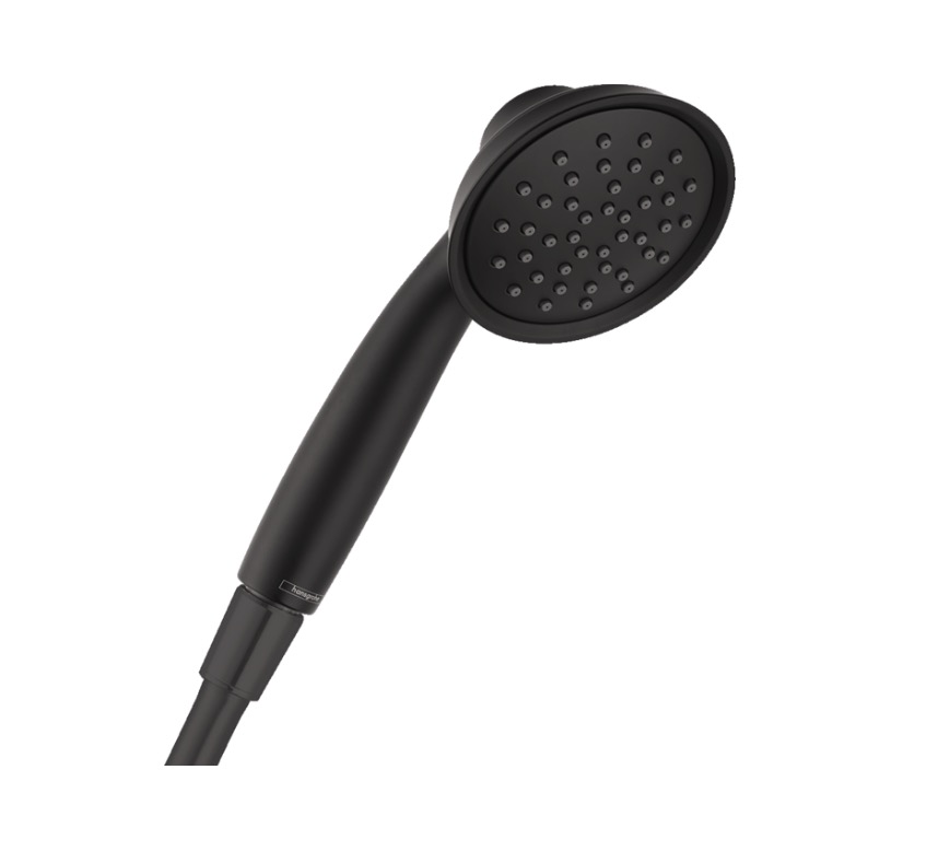 Hansgrohe 04783670 Joleena Handshower 95 1-Jet 1.5 GPM Matte Black