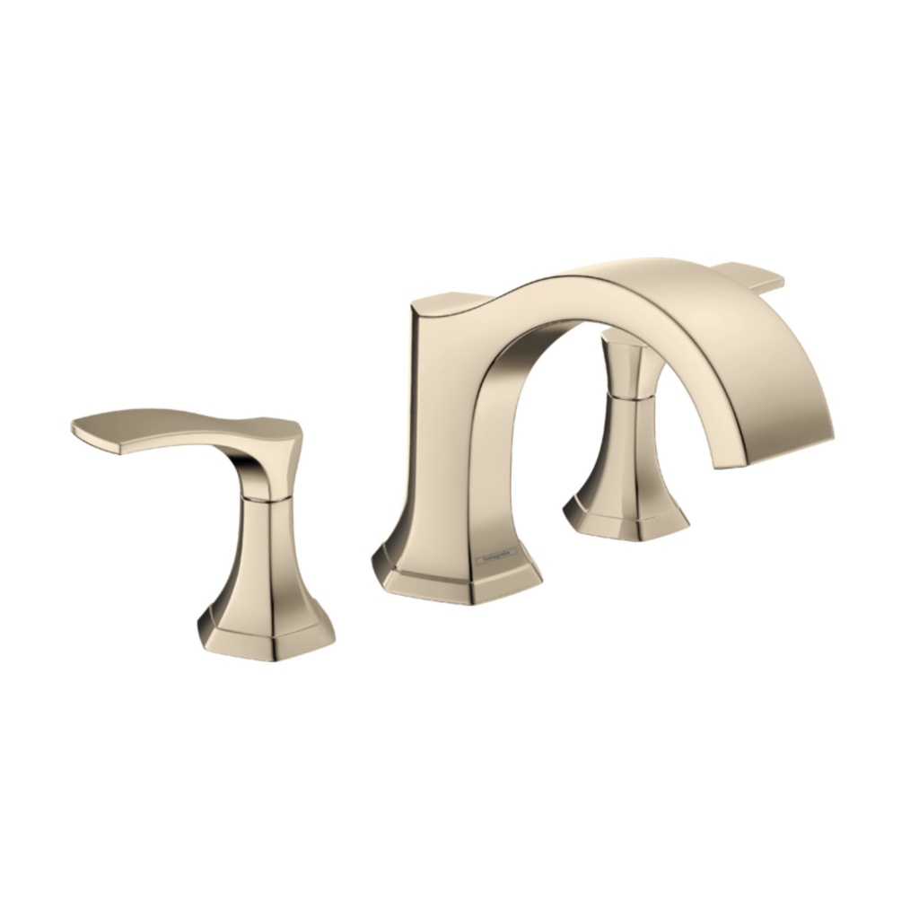 Hansgrohe 04816830 Locarno 3-Hole Roman Tub Set Trim Polished Nickel