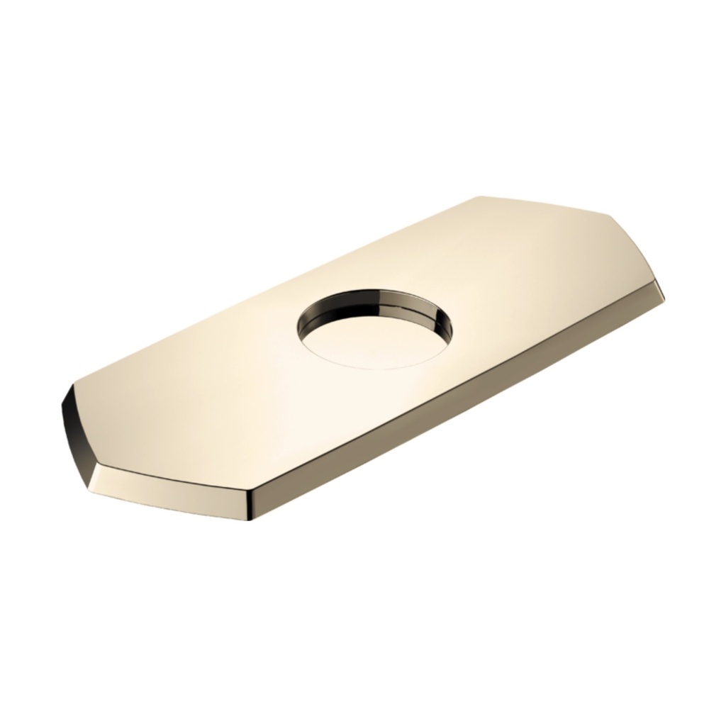 Hansgrohe 04819830 Locarno Base Plate for Single Hole Faucets Polished Nickel