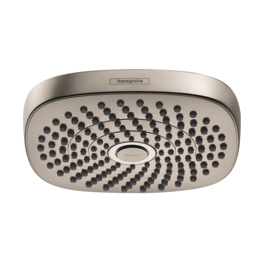 Hansgrohe 04925820 Croma Select E Showerhead 180 Brushed Nickel