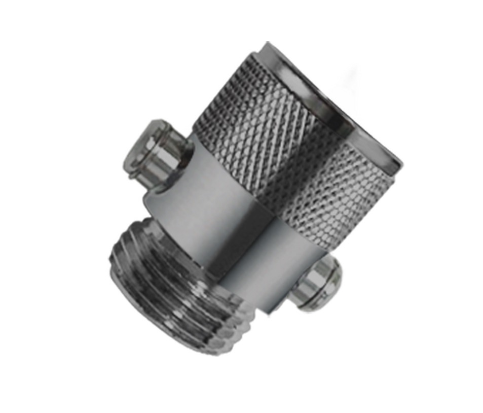 Hansgrohe 04978330 Trickle Adaptor Polished Black Chrome