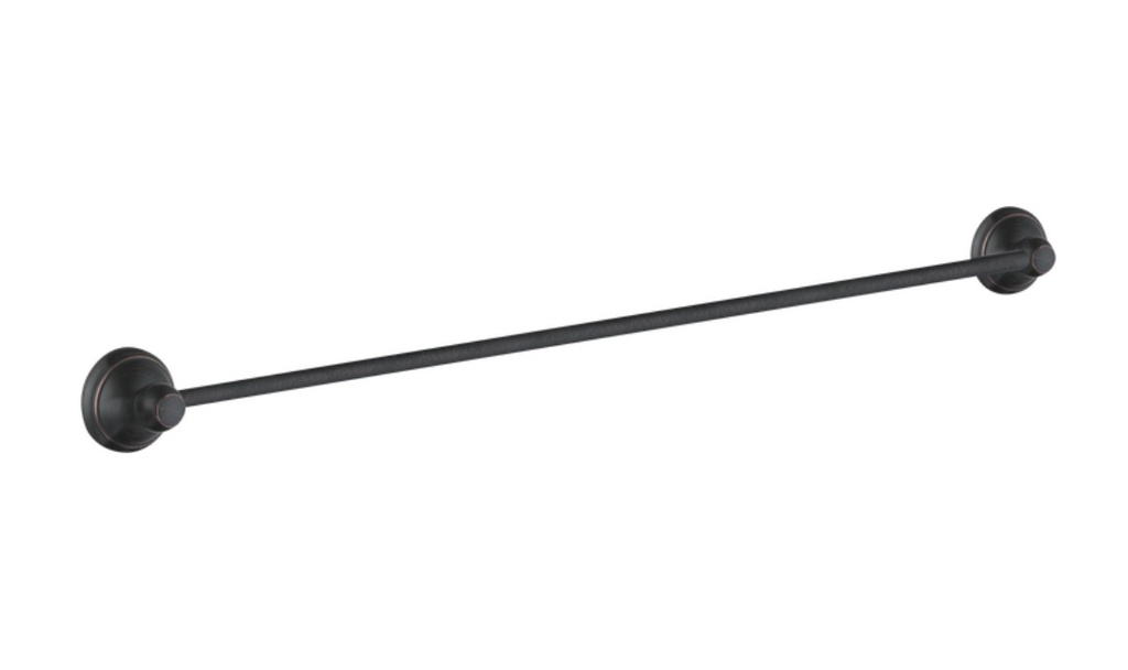 Hansgrohe 06098830 C Accessories 24" Towel Bar Polished Nickel