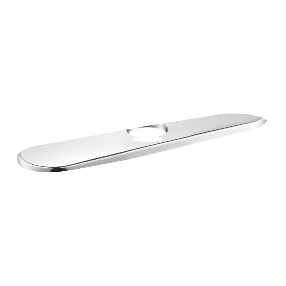 Hansgrohe 14019831 10" Base Plate For Single Hole Kitchen Faucets Polished Nickel