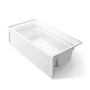 Kohler 1125-RAW-0 Archer 72" x 36" Alcove Heated Bath Right Drain White