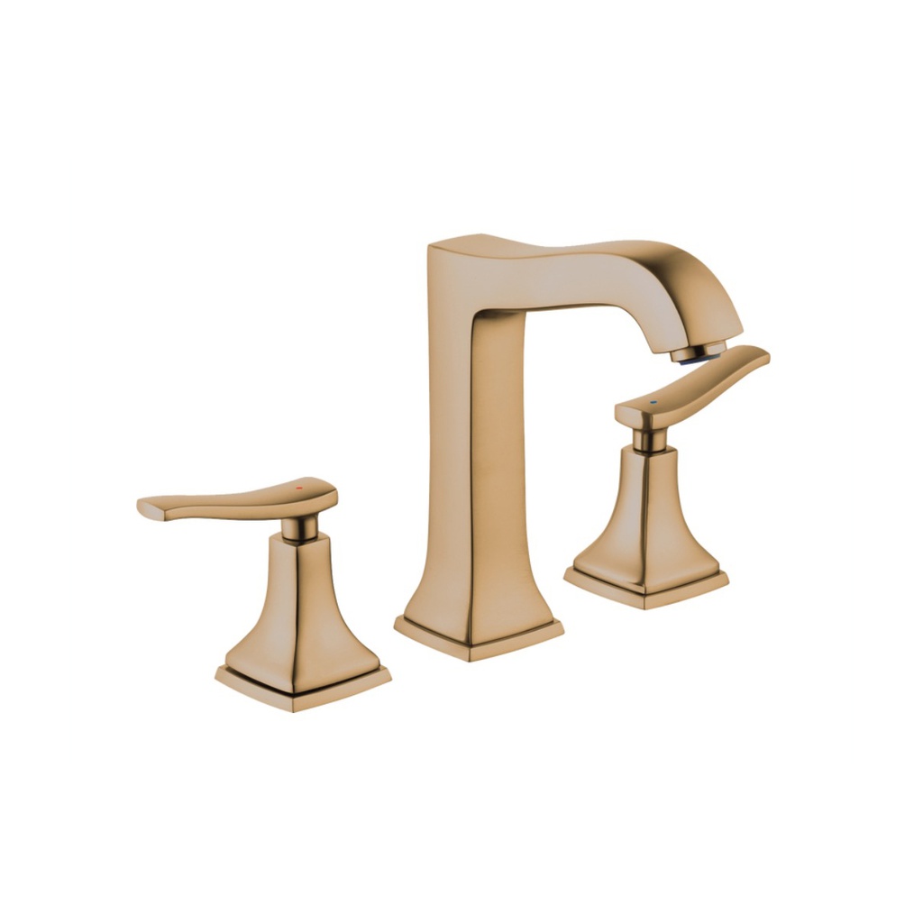 Hansgrohe 31331141 Metropol Classic Widespread Faucet 160 Brushed Bronze