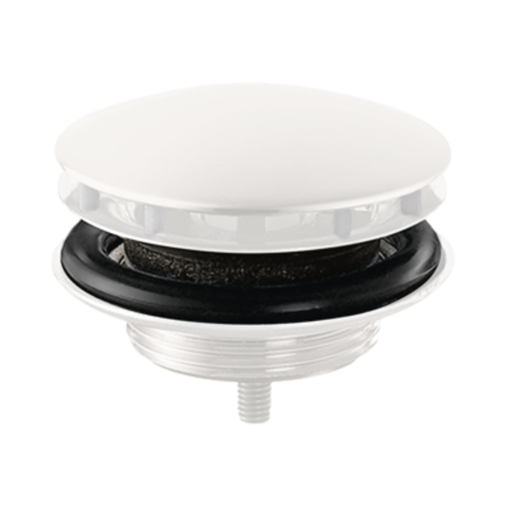 Hansgrohe 50001701 Non-closing without overflow Sink Drain  1 1/4 Inch Matte White