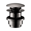Hansgrohe 50100331 Axor Push-Open Sink Drain Polished Black Chrome