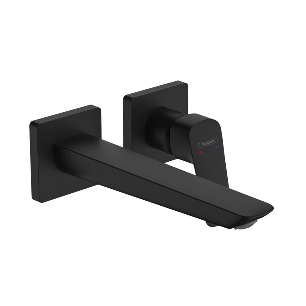 Hansgrohe 71256671 Logis Wall Mounted Single Handle Faucet Trim Matte Black