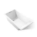 Kohler 1136-0 Underscore Contemporary 66" x 36" Drop-in Bath White
