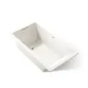 Kohler 1136-W1-96 Underscore 66" x 36" Drop-in Bath With Heated Surface Biscuit