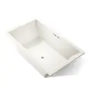 Kohler 1137-W1-96 Underscore 72" x 42" Drop-in Bath With Heated Surface Biscuit