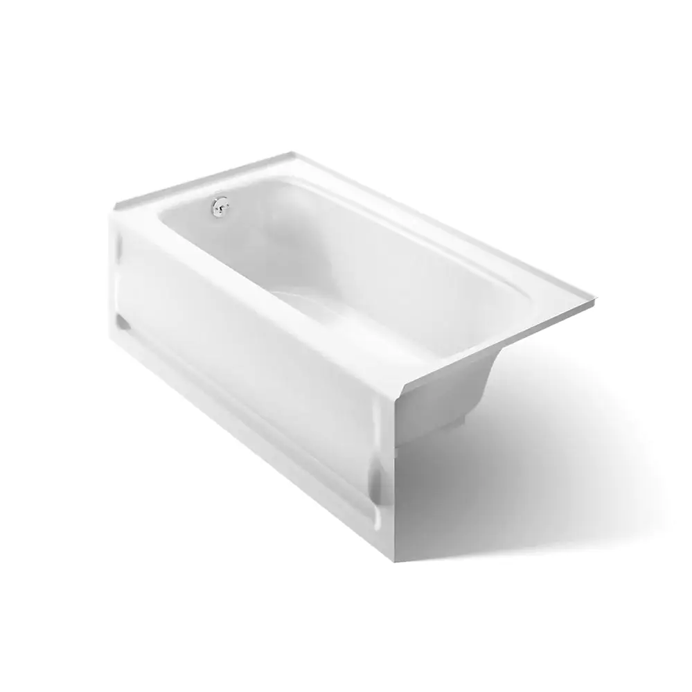 Kohler 1150-LA-0 Bancroft 60" x 32" Alcove Bath Left Drain White