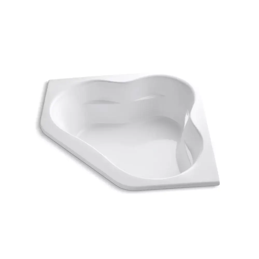 Kohler 1161-0 Tercet 60" x 60" Corner Bath White
