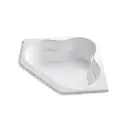 Kohler 1161-0 Tercet 60" x 60" Corner Bath White