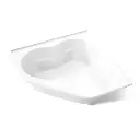 Kohler 1161-F-0 Tercet 60" x 60" Corner Bath White