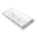 Kohler 1166-C1-0 Sok 104" x 41" Drop-in Effervescence Bath With Chromatherapy White
