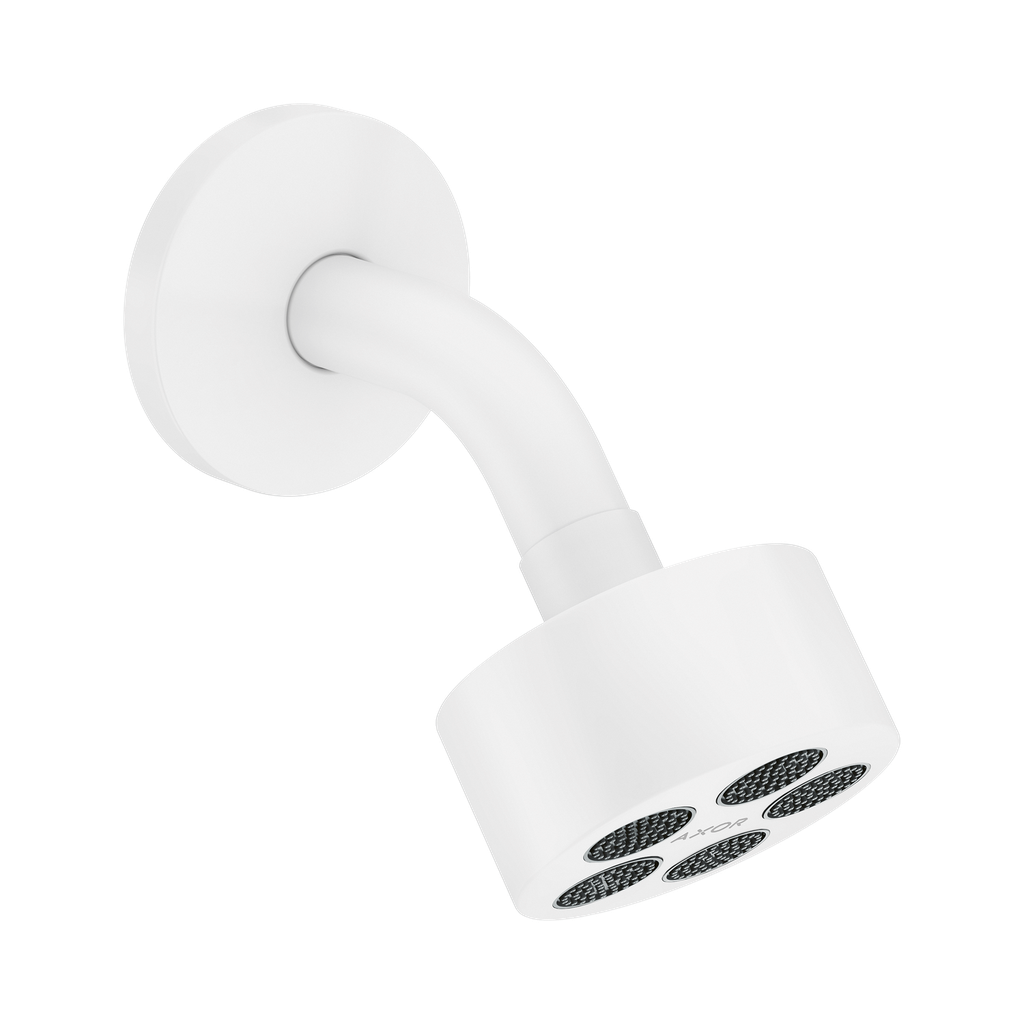 Hansgrohe 48489701 Axor One Showerhead 75 1-Jet Matte White