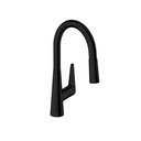 Hansgrohe 72813671 Talis S Higharc Kitchen Faucet 2-Spray Pull-Down Matte Black