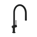 Hansgrohe 72857671 Talis N Higharc Kitchen Faucet O-Style 2-Spray Pull-Down Matte Black