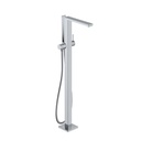 Hansgrohe 73445001 Tecturis E Freestanding Tub Filler With 1.75 Gpm Handshower Chrome