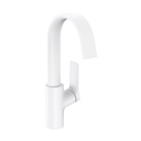 Hansgrohe 75030701 Vivenis Single Hole Faucet 210 With Pop-Up Drain Matte White