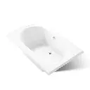 Kohler 1169-0 Memoirs 66" x 42" Drop-in Bath White