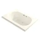 Kohler 1170-GH-96 Memoirs 66" x 42" Drop-in Heated Bubble Massage Air Bath Biscuit