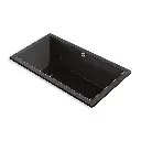 Kohler 1173-GHW-7 Underscore 66" x 36" Drop-in Heated Bubble Massage Air Bath Black