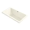 Kohler 1173-GHW-96 Underscore 66" x 36" Drop-in Heated Bubble Massage Air Bath Biscuit
