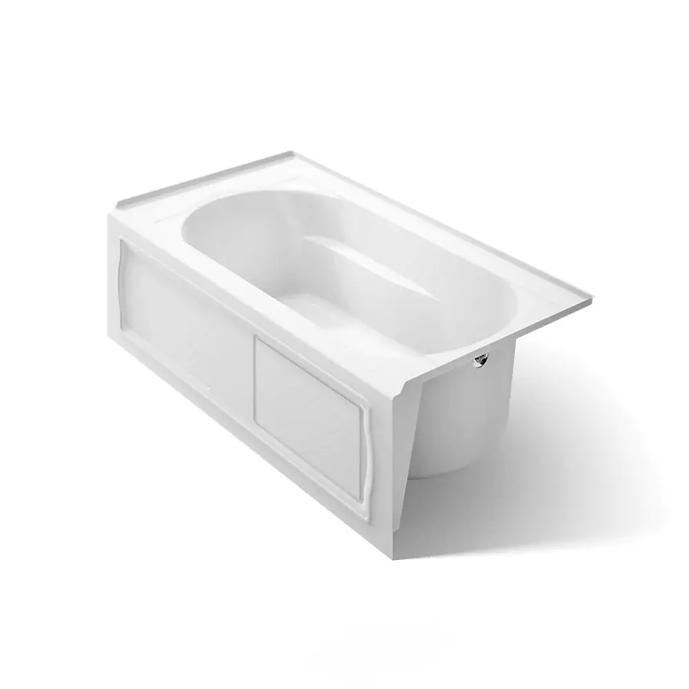 Kohler 1184-RA-0 Devonshire 60" x 32" Alcove Bath Right Drain White