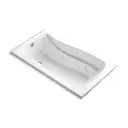 Kohler 1224-0 Mariposa 66" x 36" Drop-in Whirlpool Bath White