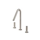 Treemme 6011 Widespread Lavatory Faucet Stainless