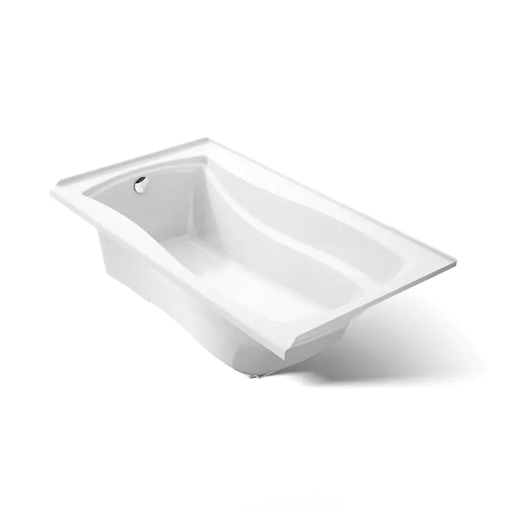 Kohler 1229-L-0 Mariposa 66" x 36" Alcove Bath Left Drain White