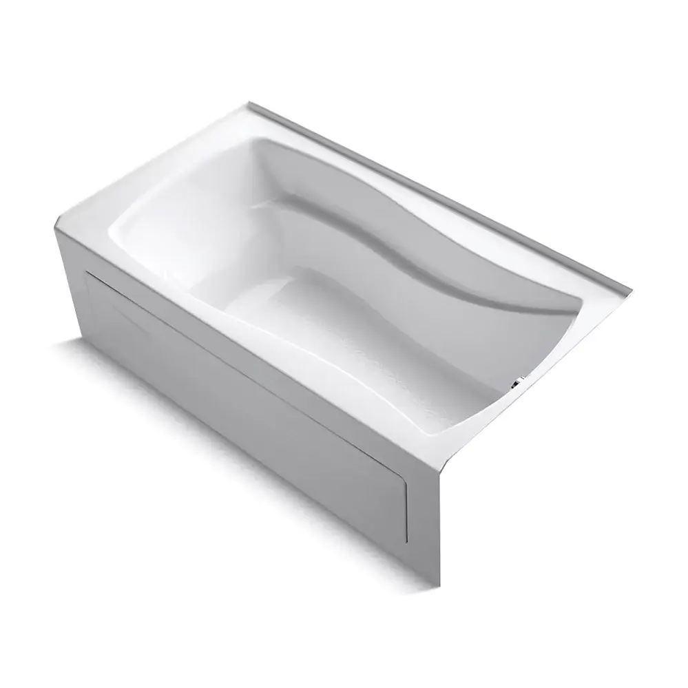 Kohler 1229-RA-0 Mariposa 66" x 36" Alcove Bath Right Drain White