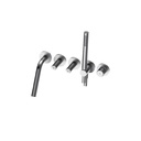 Treemme 6005 Wall Mount Tub Filler No Rough Stainless
